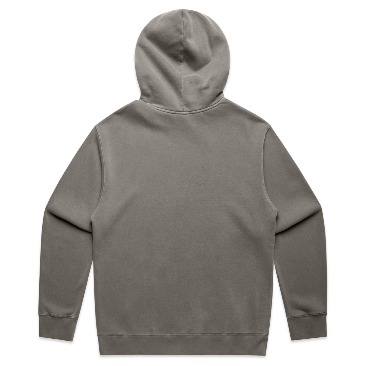 WE BALL SCRIPT LOGO HOODIE (OVERSIZED FIT) - FADED GREY/WHITE/ORANGE/BLACK