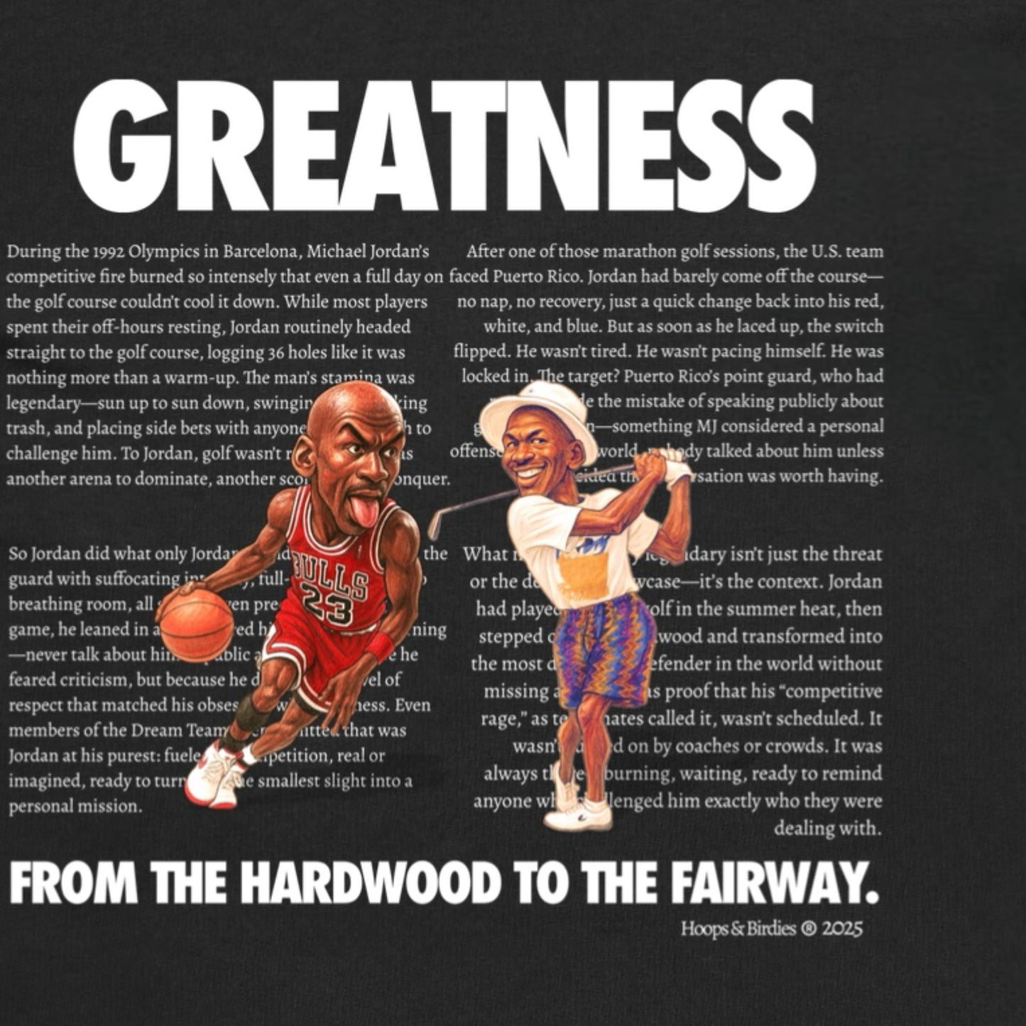HARDWOOD TO FAIRWAY SHIRT - BLACK/WHITE/MULTI