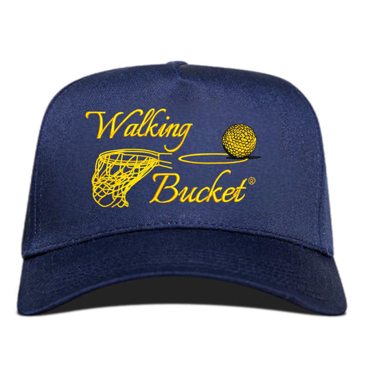 WALKING BUCKET HAT - NAVY/CANARY