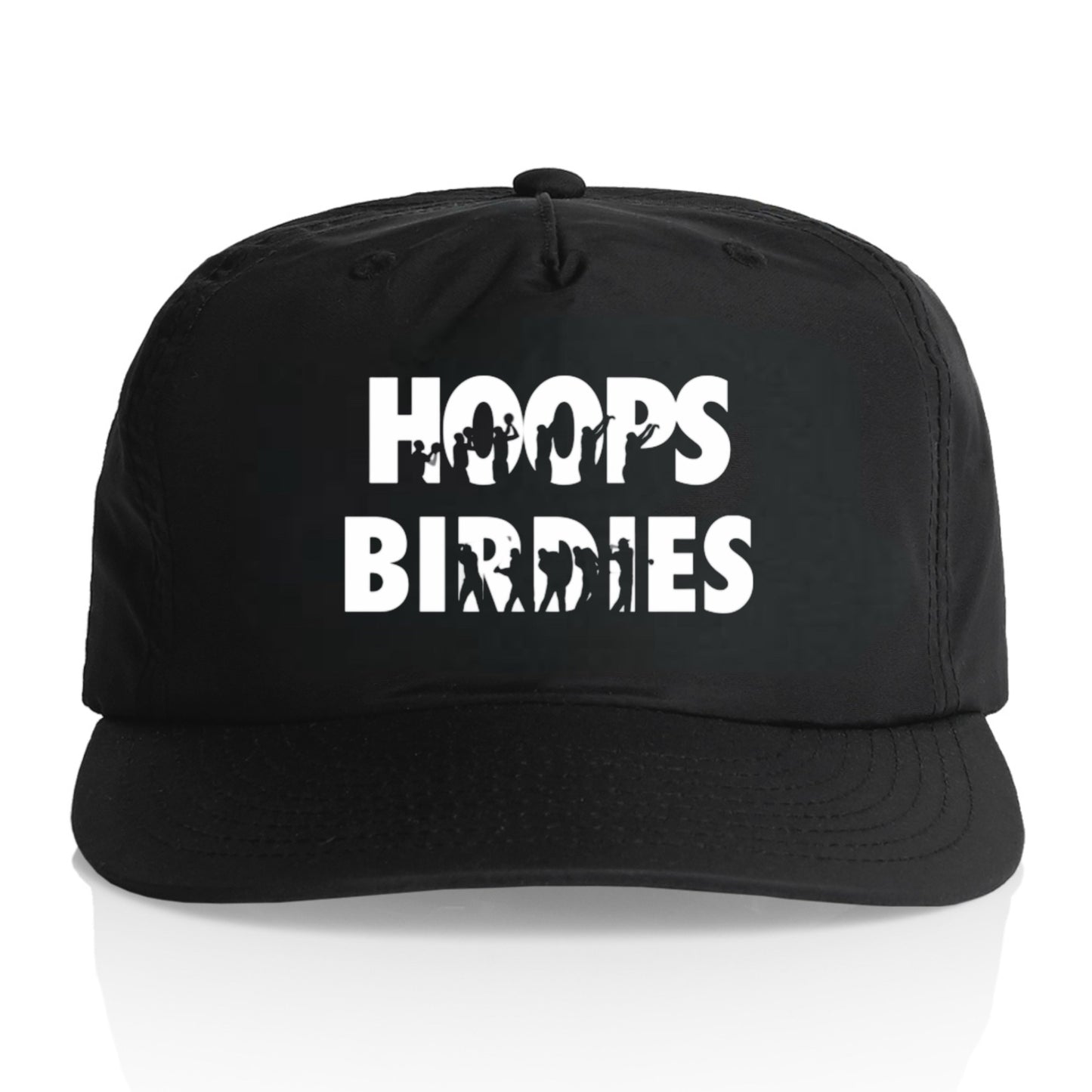 SHOOT THEN SWING HAT - BLACK/WHITE