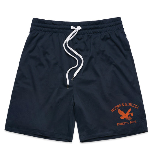 ATHELETIC DEPT. SHORTS - NAVY/ORANGE