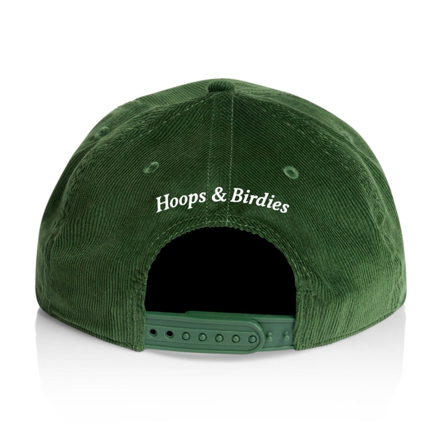 CADDY CORD HAT - FOREST/WHITE