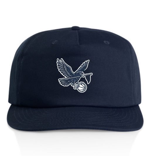 HB HAWK HAT - NAVY/WHITE